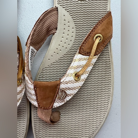 Sperry Tan and Brown Sandals - Picture 6 of 8